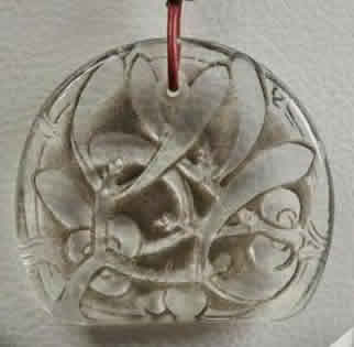 Rene Lalique Pendant Gui