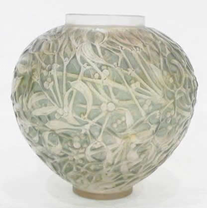 Rene Lalique Vase Gui
