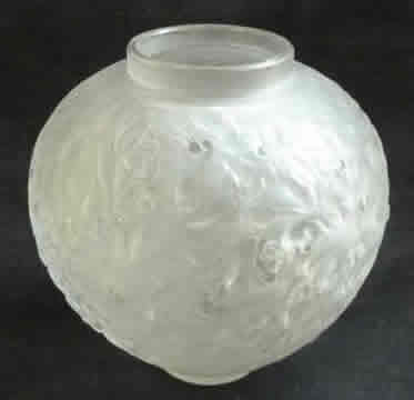 Rene Lalique Vase Gui