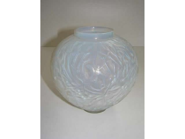 Rene Lalique Vase Gui