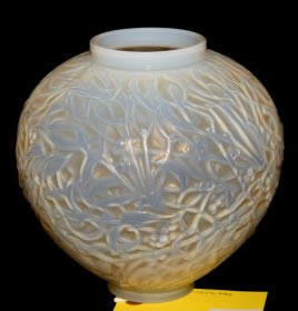 Rene Lalique Vase Gui