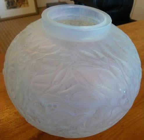 Rene Lalique Vase Gui