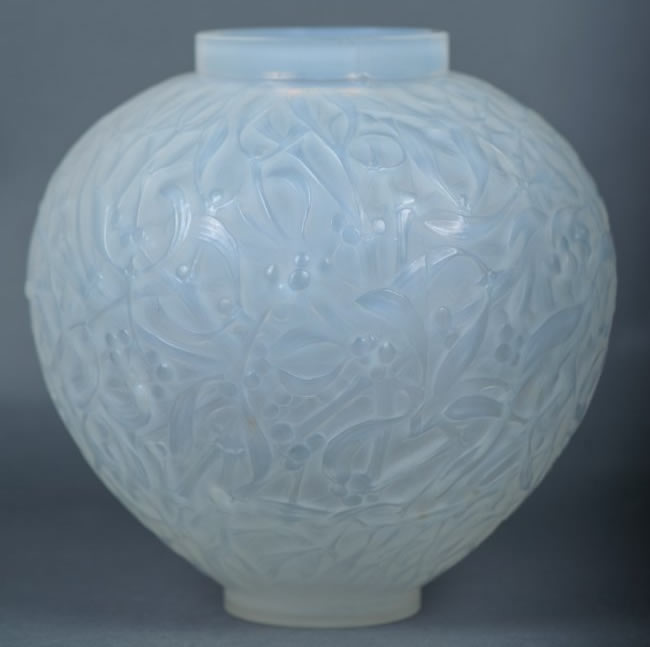 Rene Lalique Vase Gui