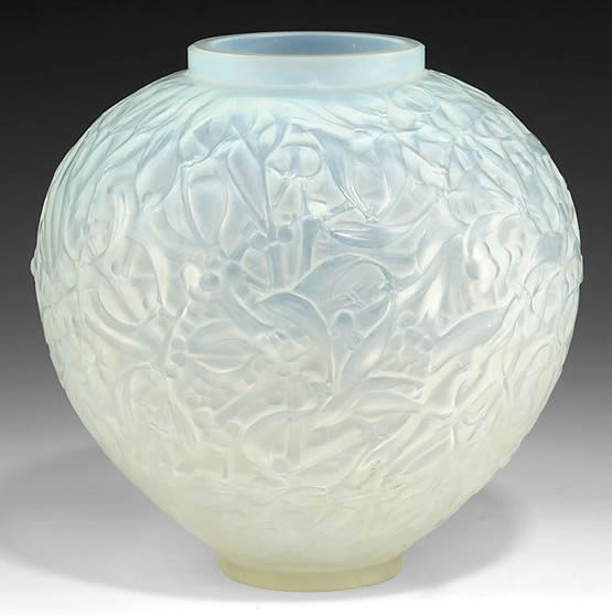 Rene Lalique Vase Gui