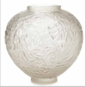 Rene Lalique Vase Gui