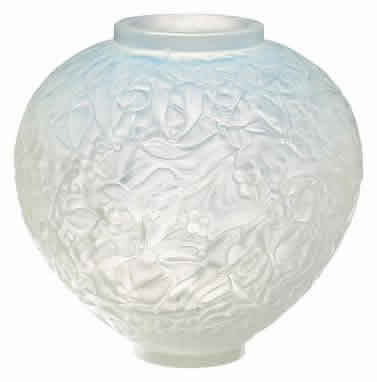 Rene Lalique Vase Gui