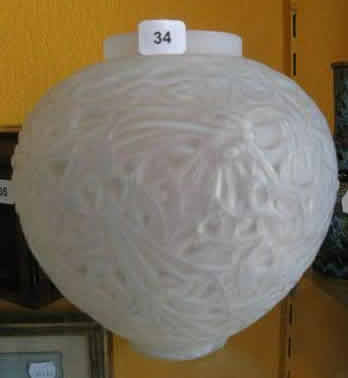 Rene Lalique Vase Gui