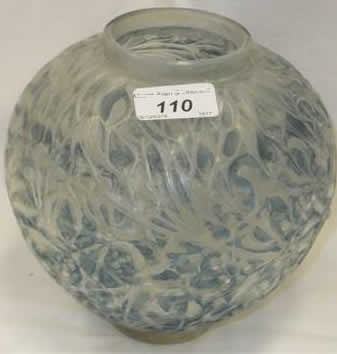 Rene Lalique Vase Gui