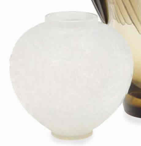 Rene Lalique Vase Gui
