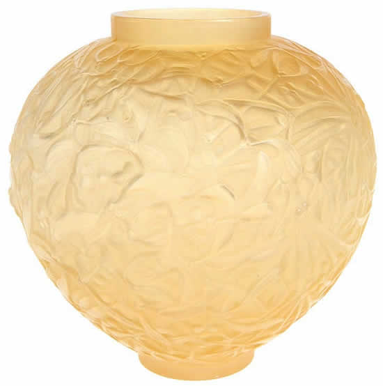 Rene Lalique Vase Gui