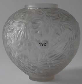Rene Lalique Vase Gui