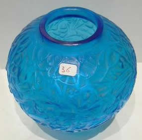 Rene Lalique Vase Gui