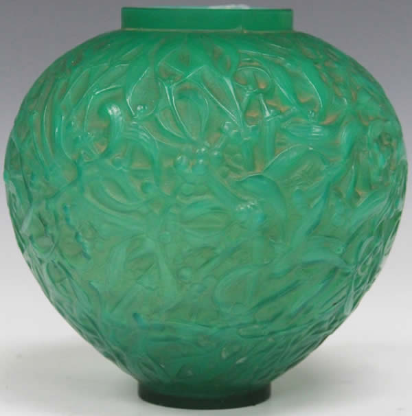 Rene Lalique Vase Gui