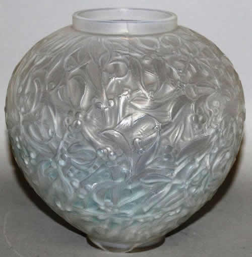 Rene Lalique Vase Gui