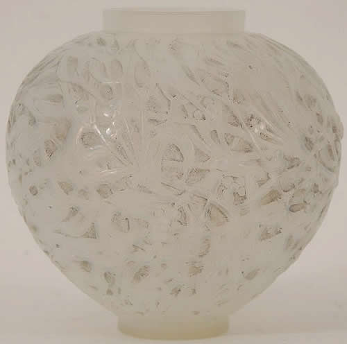 Rene Lalique Vase Gui