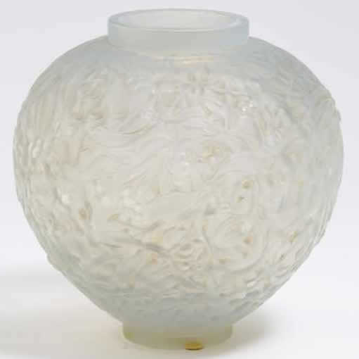 Rene Lalique Vase Gui