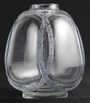 Rene Lalique Vase Guirlande De Roses