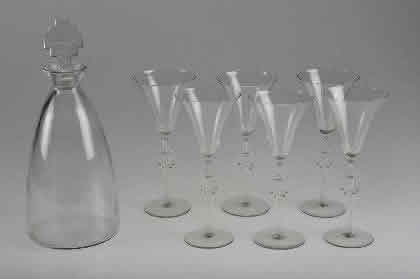 Rene Lalique Decanter Hagueneau