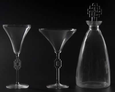 Rene Lalique Tableware Hagueneau