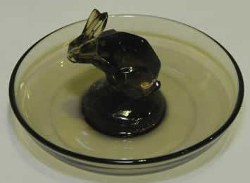 Rene Lalique Ashtray Hare