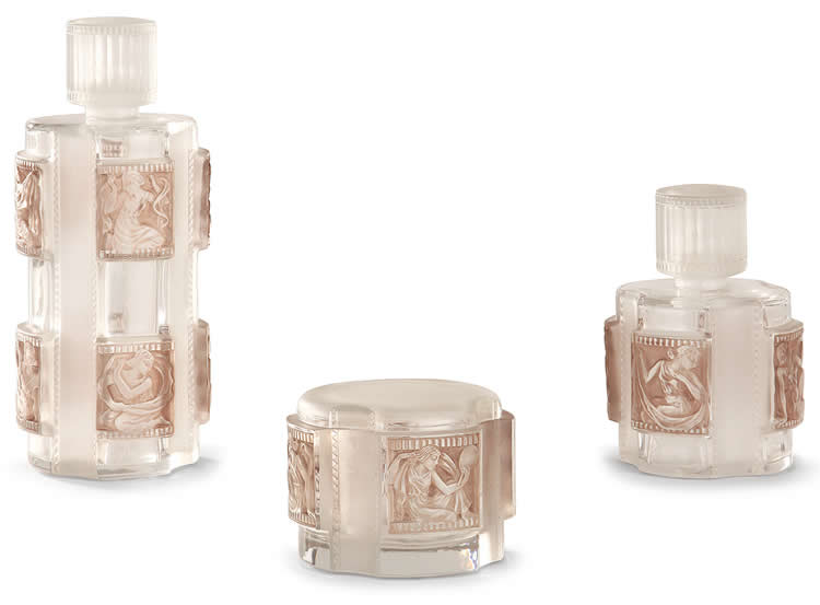 Rene Lalique Helene Garniture De Toilette
