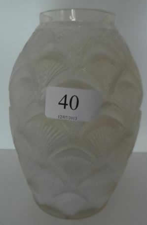 Rene Lalique Vase Herblay