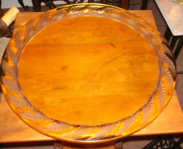Rene Lalique Platter Hesperides