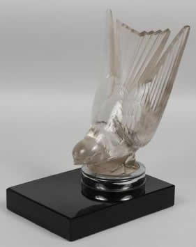 Rene Lalique Bookend Hirondelle