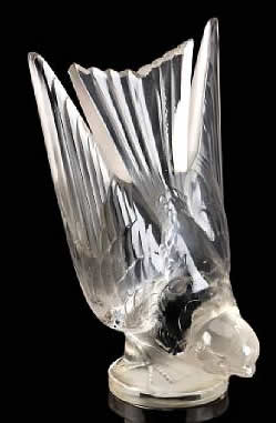 Rene Lalique Hirondelle Car Mascot
