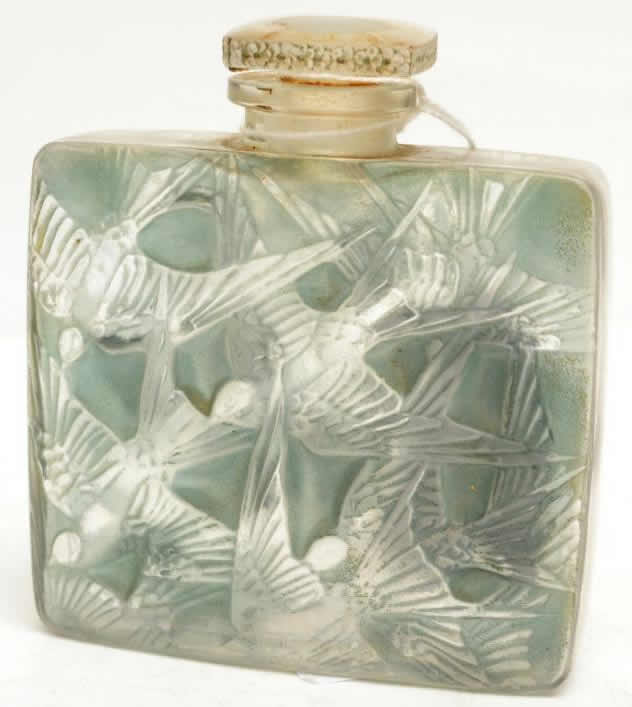 Rene Lalique Flacon Hirondelles