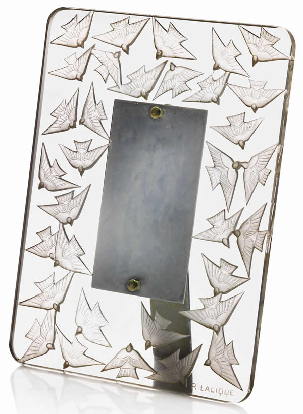 Rene Lalique Frame Hirondelles