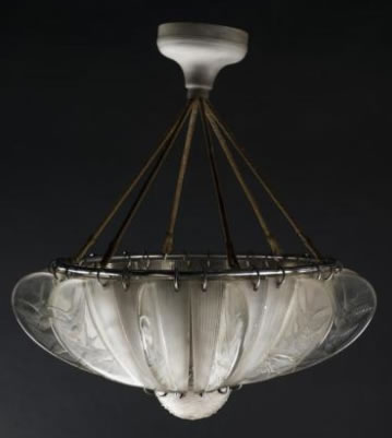 Rene Lalique Lustre Hirondelles