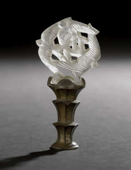 Rene Lalique Cachet Seal Hirondelles