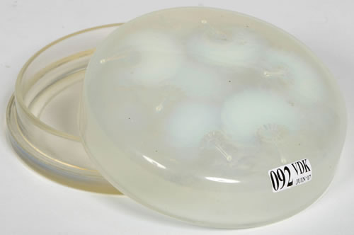 Rene Lalique Box Houppes