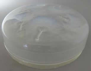 Rene Lalique Powder Box Houppes