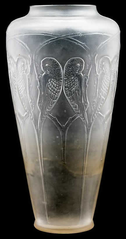 Rene Lalique Vase Inseparables