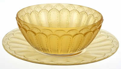 Rene Lalique Tableware Jaffa