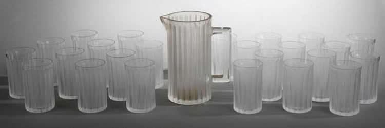 Rene Lalique Service a Orangeade Jaffa