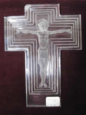 Rene Lalique Statue Jesus Christ