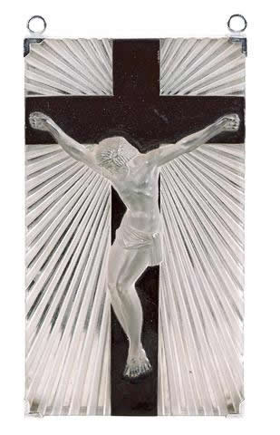 Rene Lalique Statue Jesus