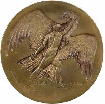 Rene Lalique Medal Journee du Poilu 1915 