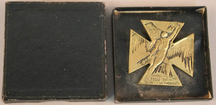 Rene Lalique Brooch Journee Du Poilu