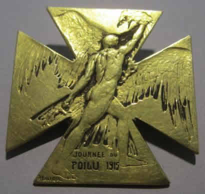 Rene Lalique Brooch Journee Du Poilu