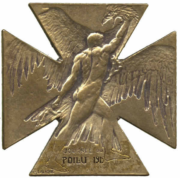 Rene Lalique Medal Journee du Poilu