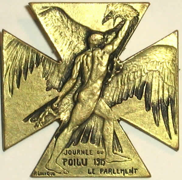 Rene Lalique Brooch Journee de Poilu