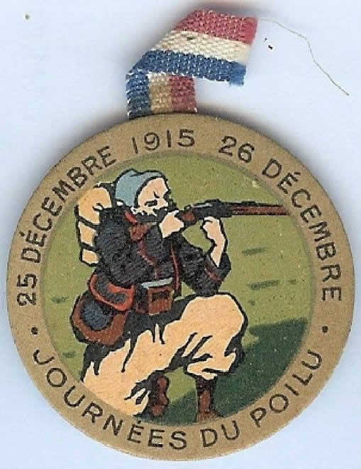 Rene Lalique Journees Du Poilu 25 Decembre 1915 26 Decembre Pendant