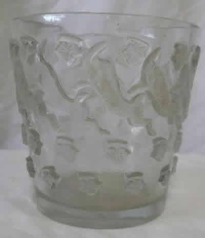 Rene Lalique Jurancon Vase