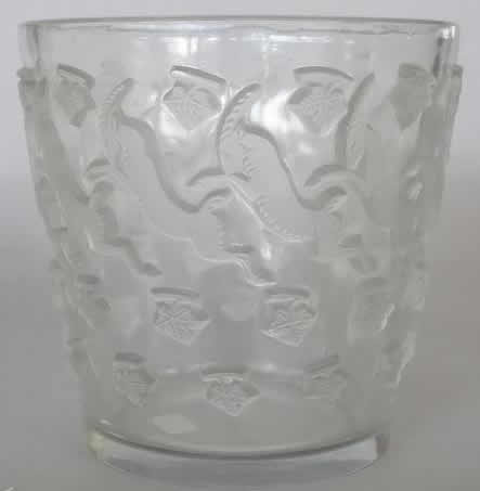 Rene Lalique Vase Jurancon