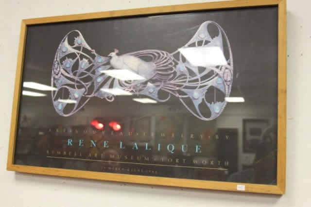 Rene Lalique Kimbell Art Museum Poster