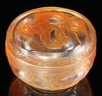Rene Lalique Powder Box L'Origan